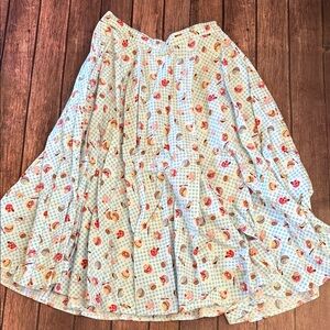 Vivien of Holloway Cupcake Circle Skirt Sz W30